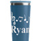 Musical Notes Steel Blue RTIC Everyday Tumbler - 28 oz. - Close Up