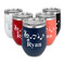 Musical Notes Steel Wine Tumblers Multiple Colors