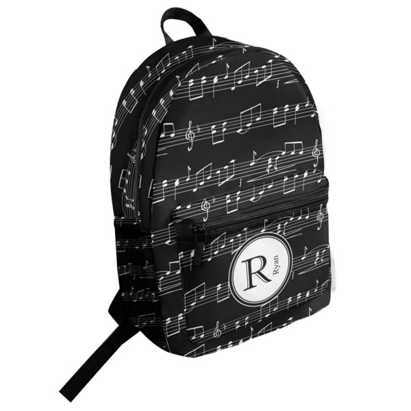 Custom Musical Notes Student Backpack (Personalized)
