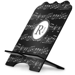 Musical Notes Stylized Tablet Stand (Personalized)