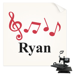 Musical Notes Sublimation Transfer (Personalized)