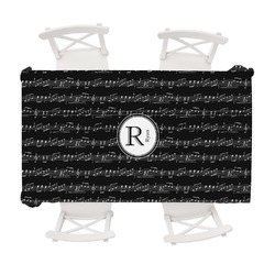 Musical Notes Tablecloth - 58"x102" (Personalized)