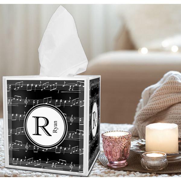 Musical Notes Tissue Box - LIFESTYLE