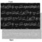 Musical Notes Tissue Paper - Heavyweight - XL - Front & Back