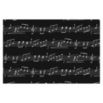 Musical Notes Tissue Paper Sheets - X-Large - Heavyweight