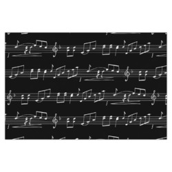 Musical Notes X-Large Tissue Papers Sheets - Heavyweight
