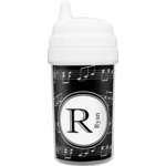 Musical Notes Toddler Sippy Cup (Personalized)