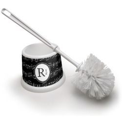 Musical Notes Toilet Brush (Personalized)