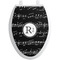 Musical Notes Toilet Seat Decal (Personalized)