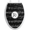 Musical Notes Toilet Seat Decal - Elongated (Personalized)