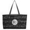 Musical Notes Beach Totes Bag - w/ Black Handles (Personalized)