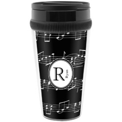 Musical Notes Acrylic Travel Mug without Handle (Personalized)