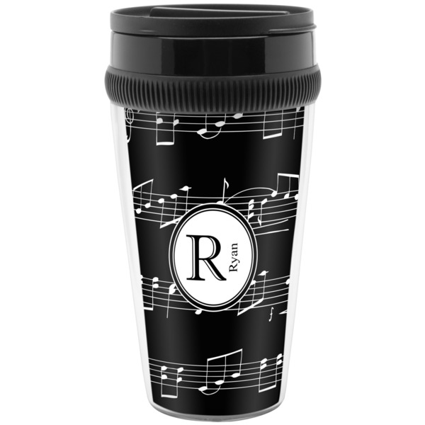 Custom Musical Notes Acrylic Travel Mug without Handle (Personalized)