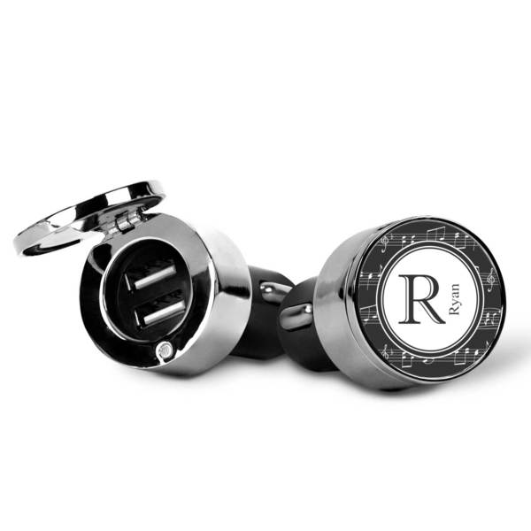 Musical Notes USB Car Charger