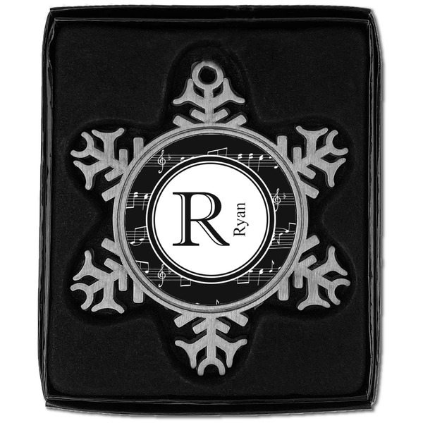 Musical Notes Vintage Snowflake - In box