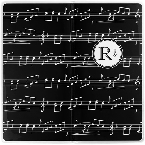 Musical Notes Vinyl Document Wallet - Apvl