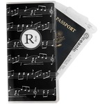 Musical Notes Travel Document Holder