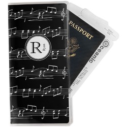 Musical Notes Travel Document Holder