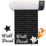 Musical Notes Vinyl Sheet (Re-position-able)