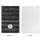 Musical Notes Waffle Weave Golf Towel - Approval