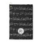 Musical Notes Waffle Weave Golf Towel - Front/Main