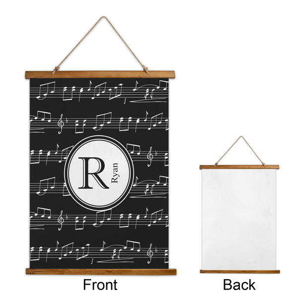 Musical Notes Wall Hanging Tapestry - Portrait - APPROVAL