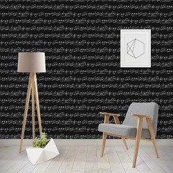 Musical Notes Wallpaper & Surface Covering (Peel & Stick - Repositionable)