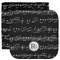 Musical Notes Washcloth / Face Towels