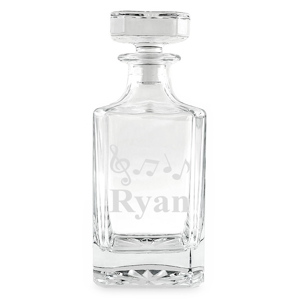 Musical Notes Whiskey Decanter - 26oz Square - APPROVAL