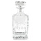Musical Notes Whiskey Decanter - 26oz Square - FRONT