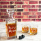 Musical Notes Whiskey Decanters - 30oz Square - LIFESTYLE