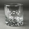 Musical Notes Whiskey Glass - Front/Approval