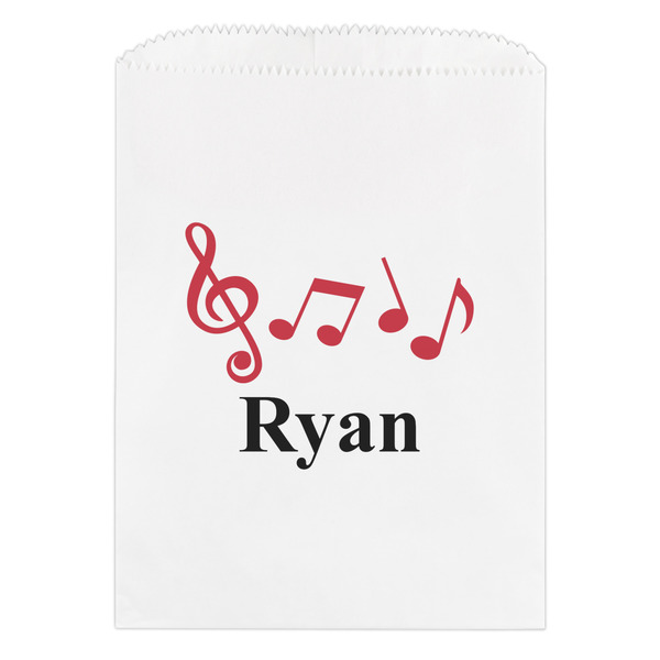 Custom Musical Notes Treat Bag (Personalized)