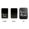 Musical Notes Windproof Lighters - Black, Single Sided, w Lid - APPROVAL
