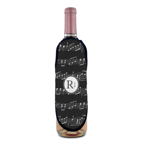 Musical Notes Wine Bottle Apron - IN CONTEXT