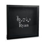 Musical Notes Wine Cork & Bottle Cap Shadow Box (Personalized)