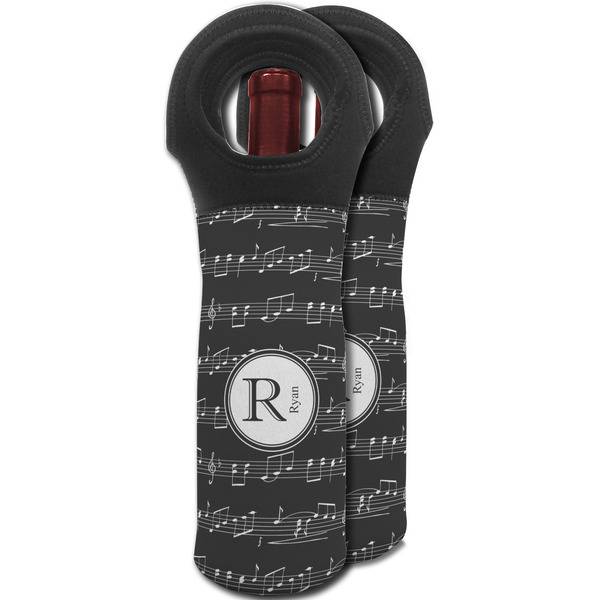 Musical Notes Wine Tote Bag - MAIN