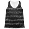 Musical Notes Womens Racerback Tank Top