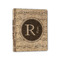 Musical Notes Wood 3-Ring Binder - 1" Half-Letter Size (Personalized)