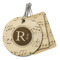 Musical Notes Wood Luggage Tags - Parent/Main