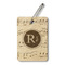 Musical Notes Wood Luggage Tags - Rectangle - Front/Main
