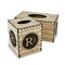 Musical Notes Wood Tissue Box Covers - Parent/Main