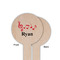 Musical Notes Wooden 6" Food Pick - Round - Single Sided - Front & Back