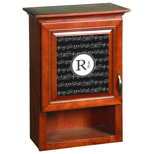 Musical Notes Wooden Cabinet Decal (Medium)