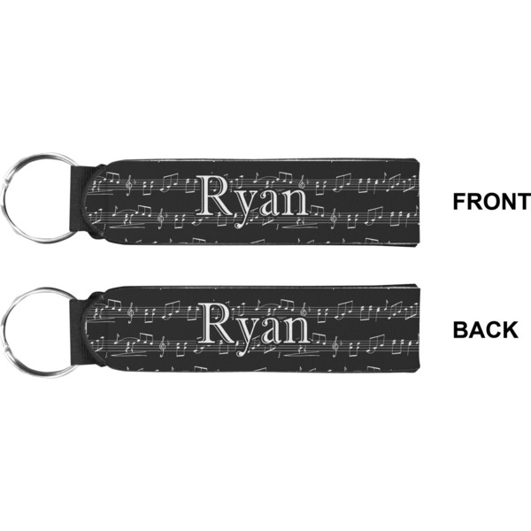 Musical Notes Wristlet (Front + Back)
