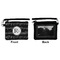 Musical Notes Wristlet ID Cases - Front & Back