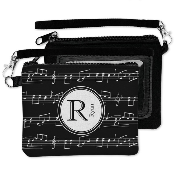 Musical Notes Wristlet ID Cases - MAIN