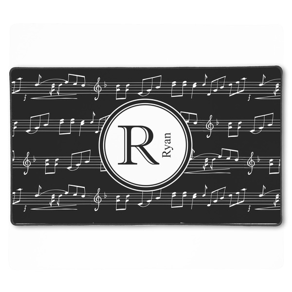 Custom Musical Notes XXL Gaming Mouse Pad - 24" x 14" (Personalized)