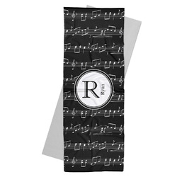 Musical Notes Yoga Mat Towel (Personalized)