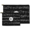 Musical Notes Zippered Pouches - Size Comparison